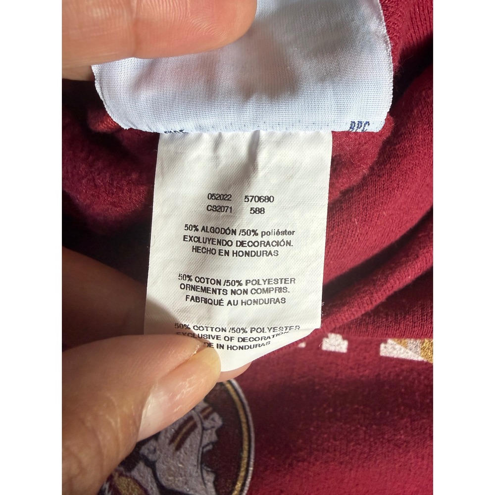 Champion Florida‎ State Seminoles Softball Hoodie Maroon Size Small - Picture 14 of 14